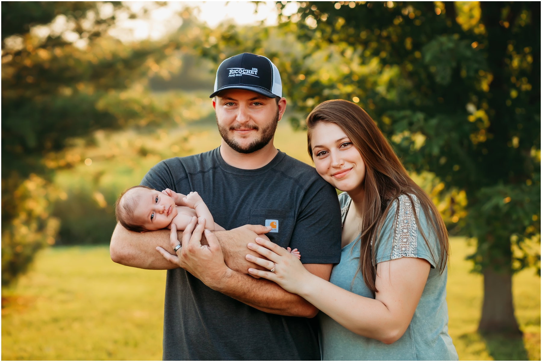Wendling Family Newborn Warrensburg Missouri Brittany Jewell Photography