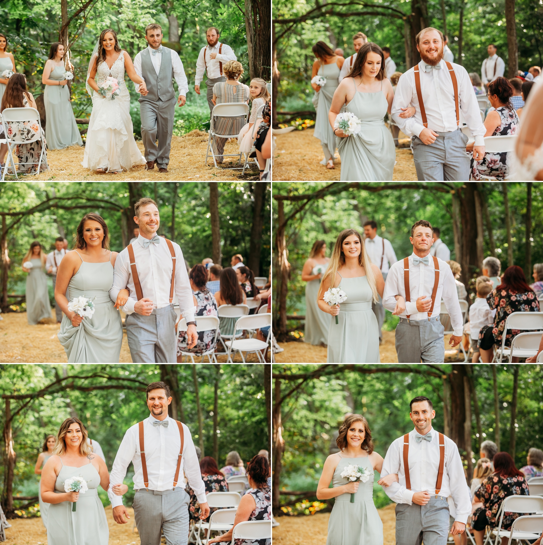 backyard wedding photography bates city missouri bride and groom brittany jewell photography fairytale ceremony